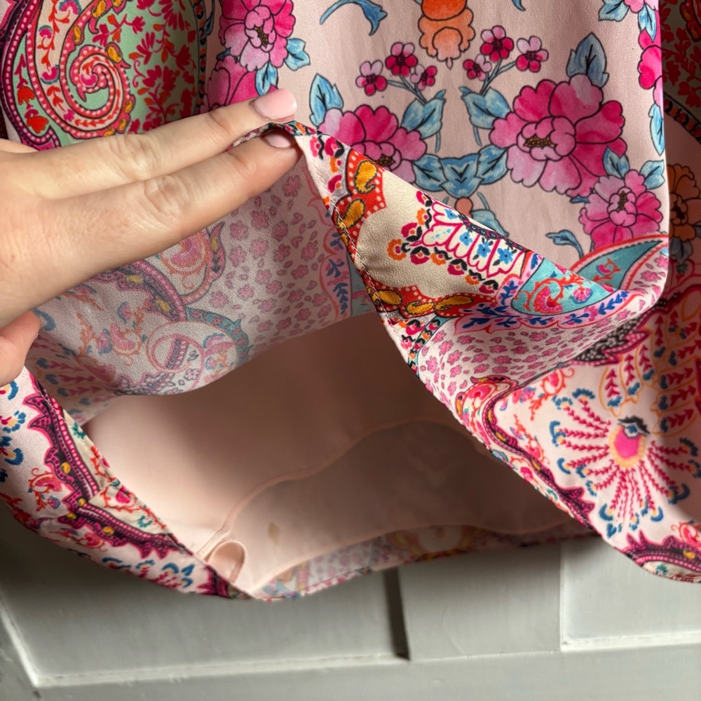 Tabitha Webb Silky Patterned Blouse - Picture 2 of 7